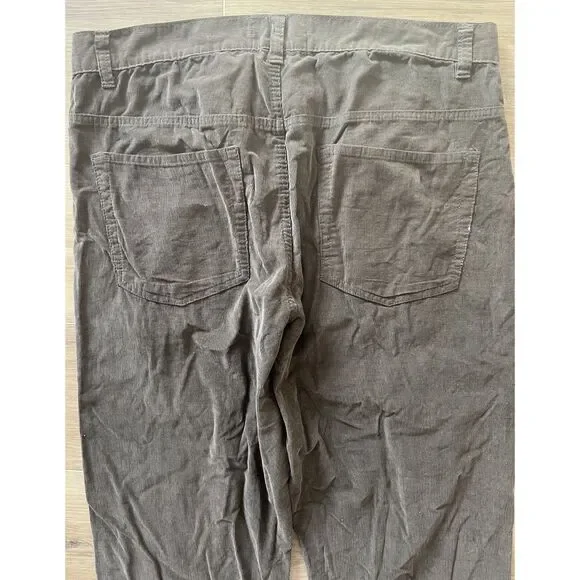 36 x 30 Mens Dark Brown Cotton Corduroy Pants Lions Crest by English Laundry - Picture 7 of 8